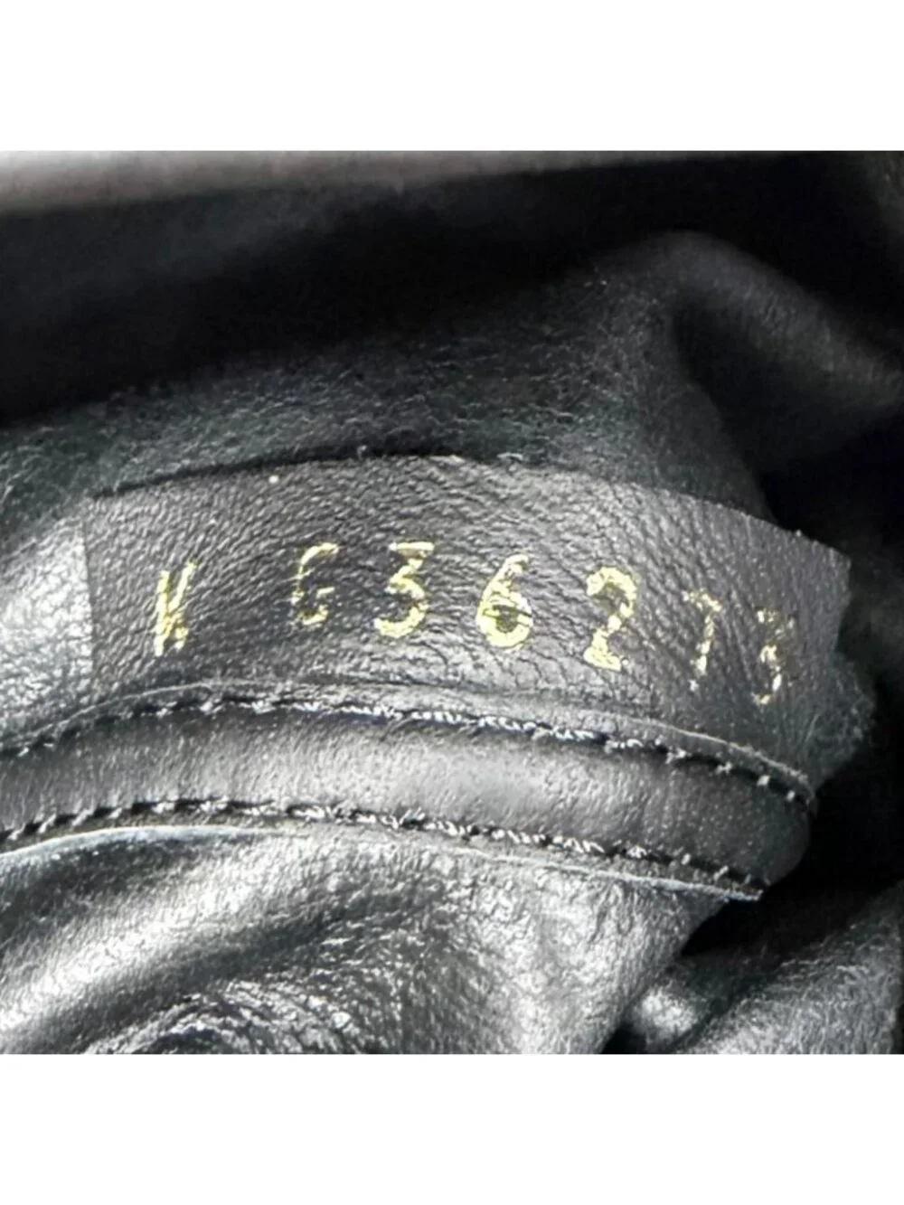 Chanel CC Logo Stitch Middle Leather Boots Jockey Black